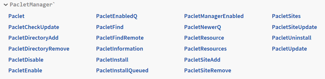 Paclets*